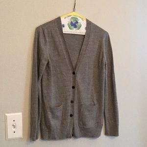J Crew merino wool cardigan